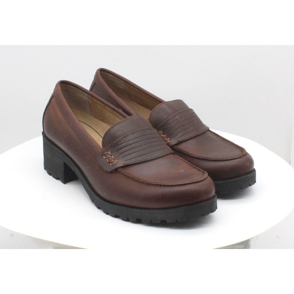 Eastland Women's Newbury Block Heel Loafers Women'